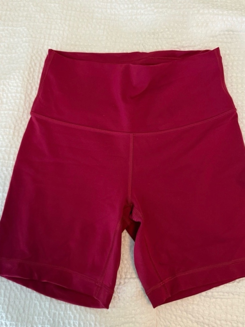 Lululemon High-Rise Berry Bike Shorts